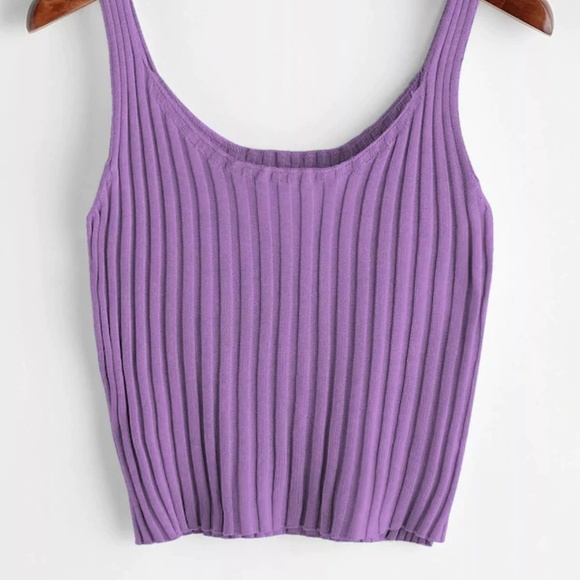 Ribbed Tank Top - Picture 2 of 8